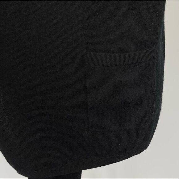 The Kooples Sport Wool Cashmere sleeveless open front cardigan vest sweater S - Picture 8 of 16